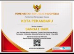 Pemko Pekanbaru Raih Predikat Sangat Baik dalam Penilaian Kinerja Pelayanan Perizinan