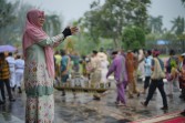 Perdana, 41 Perangkat Daerah Tampilkan Wajah Pelayanan di Pawai HUT ke-27 Siak