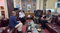 Bupati Afni Temui Dirjen Keuda, Janji Kawal DBH Siak Bersama