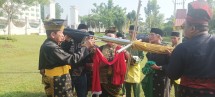 Prosesi Tegak Tiang Tonggol Semarakkan Milad LAMR