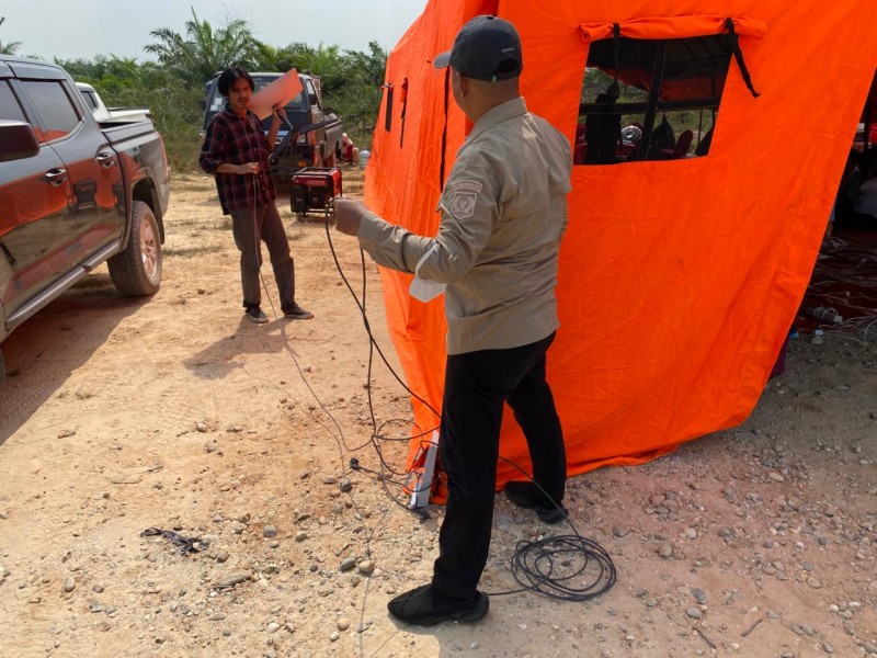 Tembus Wilayah Blankspot, Diskominfo Siak Hadirkan Akses Internet di Area Karhutla