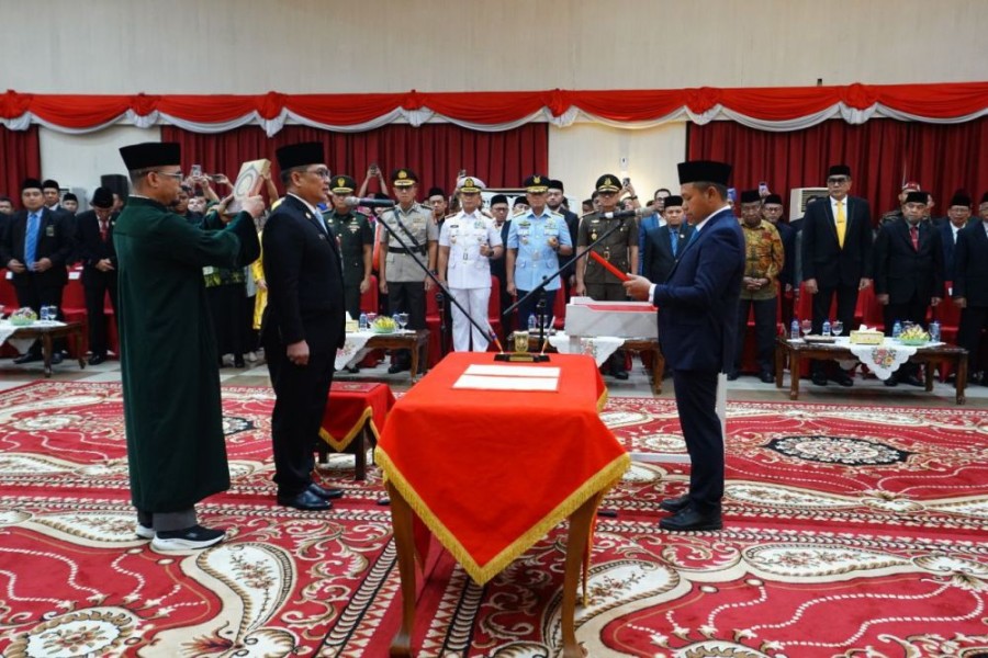 Syahrial Abdi Resmi Mengemban Amanah Sekda Riau