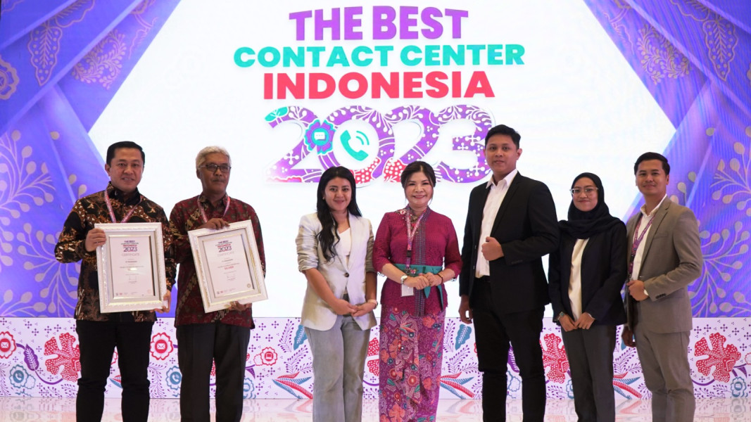 Melayani Nasabah Dengan Sepenuh Hati, Pegadaian Borong 5 Penghargaan di Ajang The Best Contact Center Indonesia 2023