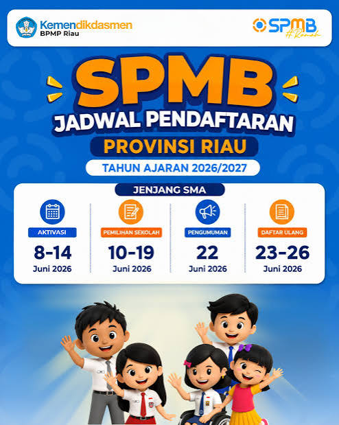 44 Sekolah Swasta di Riau Bisa Didaftar Melalui Jalur Afirmasi