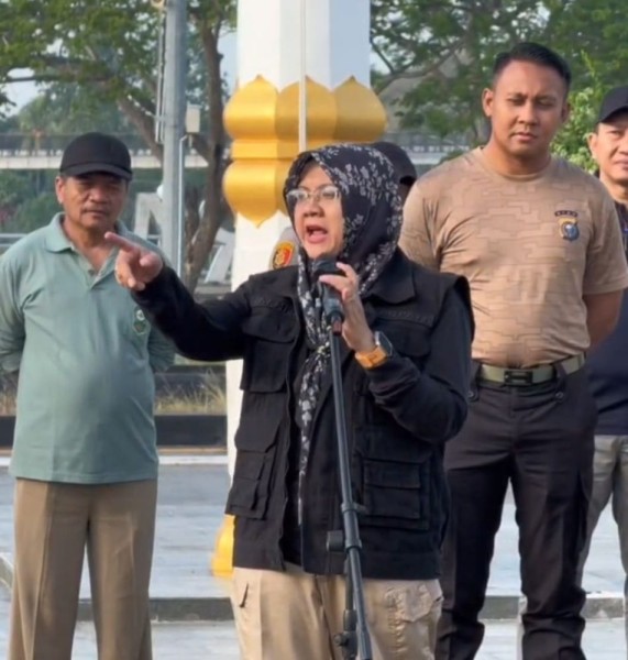 Tindaklanjut Perintah Presiden, Gotong Royong Massal Jadi Agenda Rutin di Siak