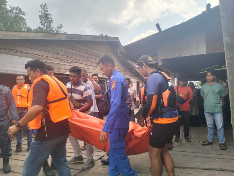 1 Korban Kapal Pompong Tenggelam di Pelabuhan Tanjung Buton Siak Ditemukan