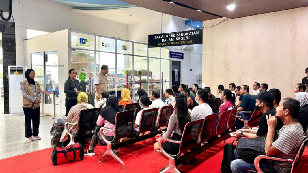 68 PMI Kembali Dideportasi Dari Malaysia Melalui Dumai