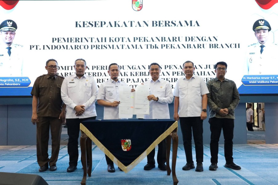 Indomaret MoU Dengan Pemko Pekanbaru Terkait Parkir Gratis