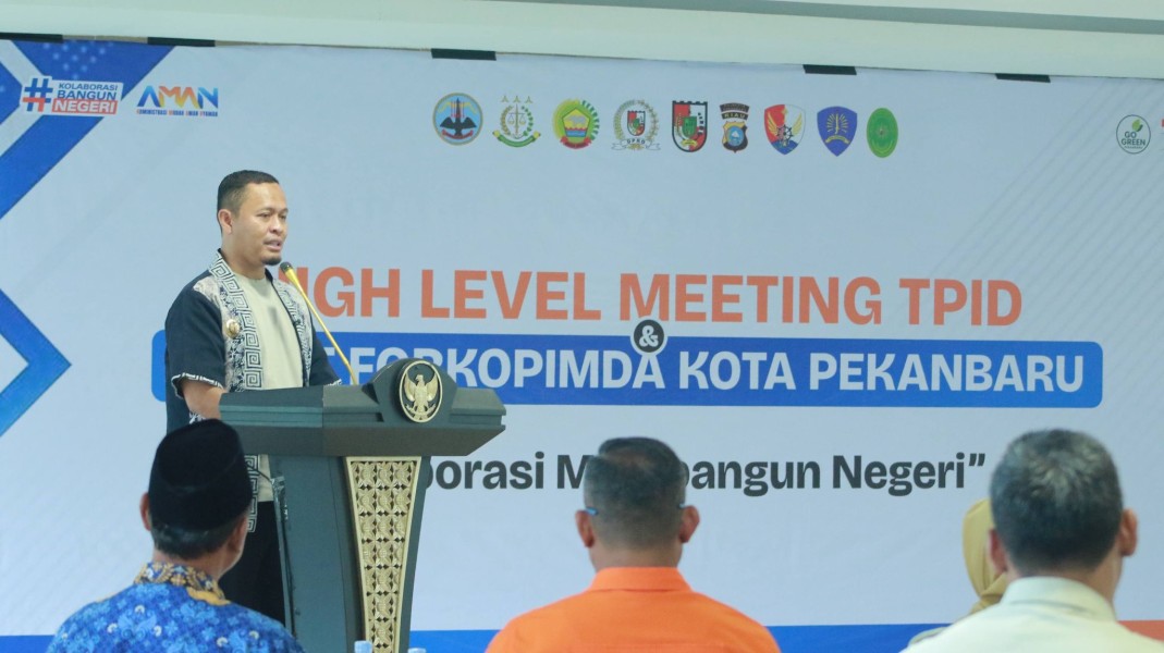 Sejumlah Persoalan Kota Terkini Dibahas  Jajaran Forkpimda Pekanbaru