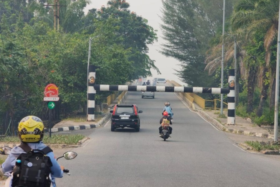 Jembatan Siak I Kembali Dibuka