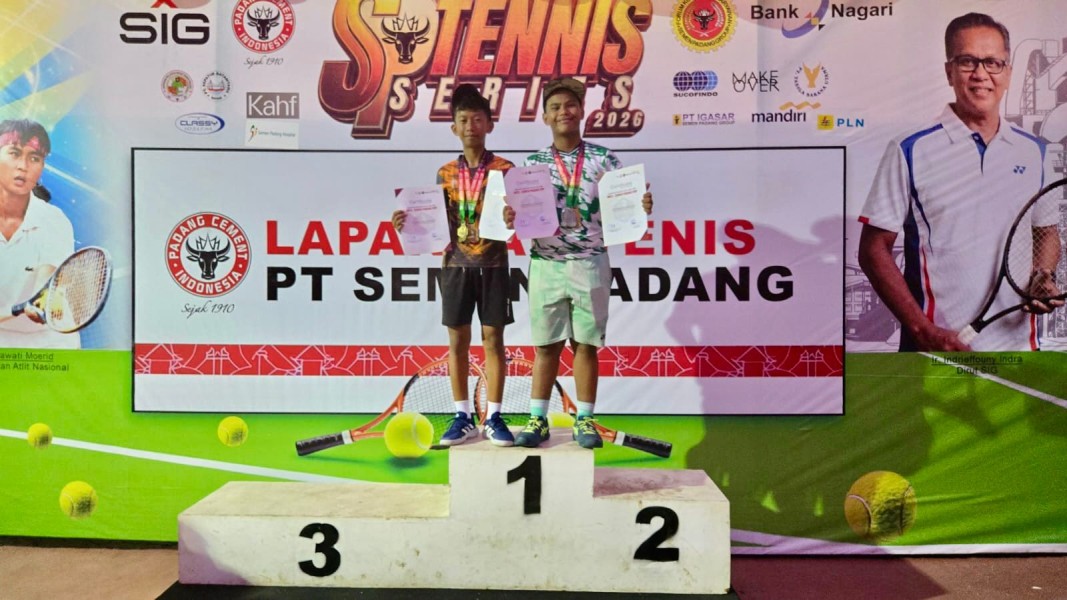 Dua Atlet Muda Siak Dominasi Kejurnas Tenis Junior, Bawa Pulang Enam Medali Emas