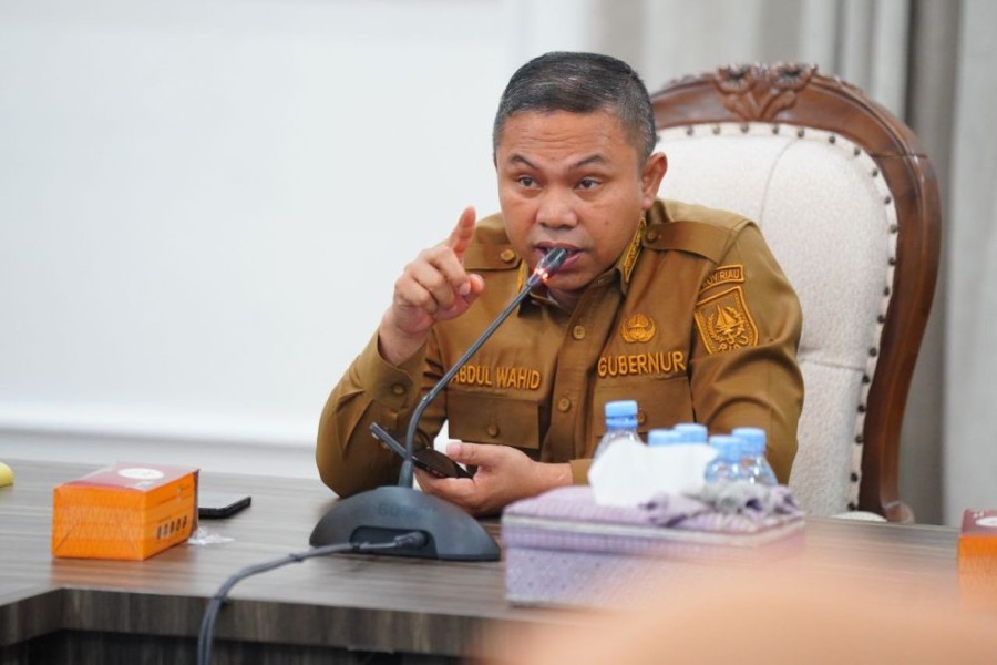 Gubri Abdul Wahid Tetapkan Riau Status Tanggap Darurat Karhutla