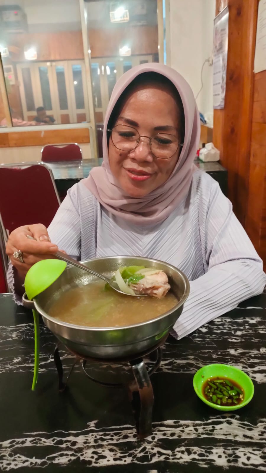Sambel Jingkrak dan Sop Ikan Dipo, Menu Favorit Dapur Dipo