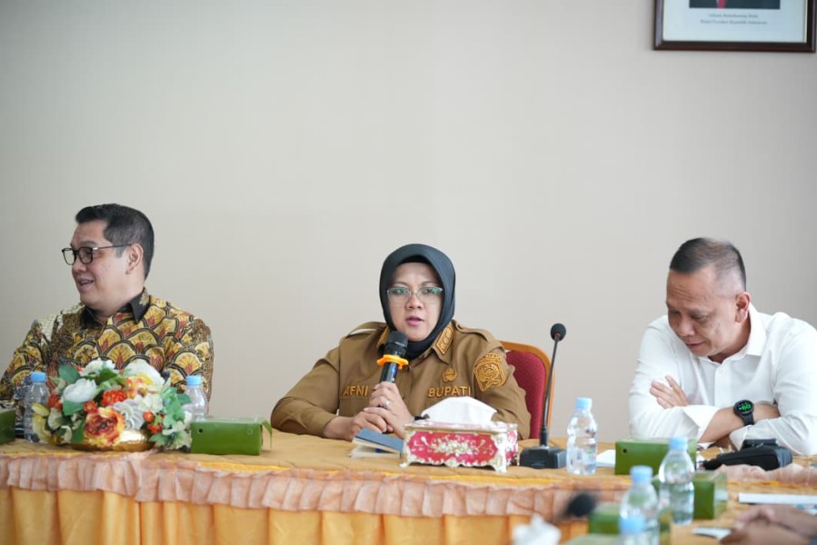 Kolaborasi dengan BPK Riau, Bupati Siak Optimis PT BSP Bangkit Kembali