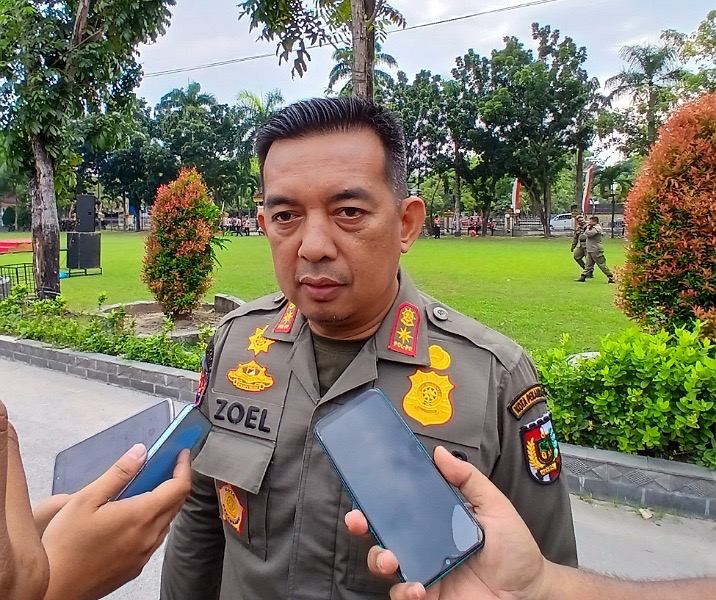 Tenda Biru Dibangun Kembali Pasca Penertiban, Pemilik Diminta Segera Bongkar