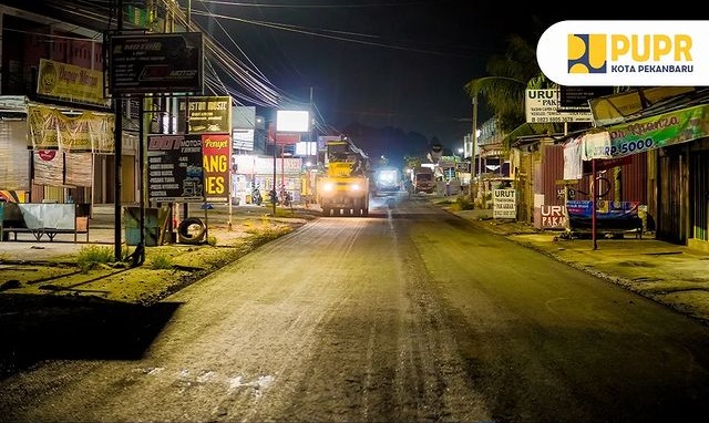 Realisasi Perbaikan Jalan Suka Karya Sudah 80 Persen