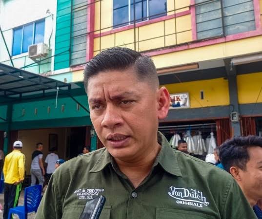 Dinas PUPR Perbaiki Drainase Jalan Bangau Sakti