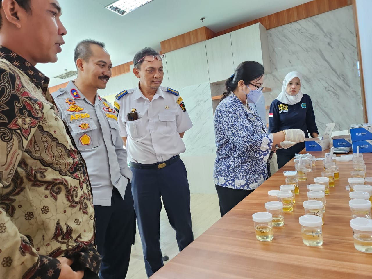 Jalani  Tes Bebas Narkoba , Terbukti Positif THL Dishub Pekanbaru Terancam Dipecat