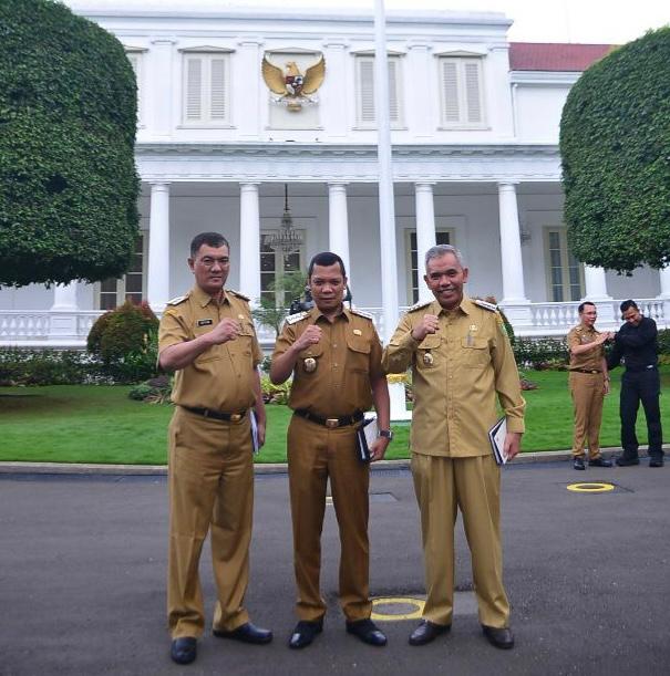 Pj Walikota Pekanbaru Hadiri Undangan Presiden di Istana Negara