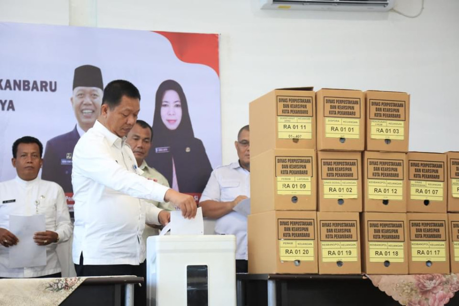 Sekdako Apresiasi Langkah Pemusnahan Arsip Sejumlah OPD di Pemko Pekanbaru