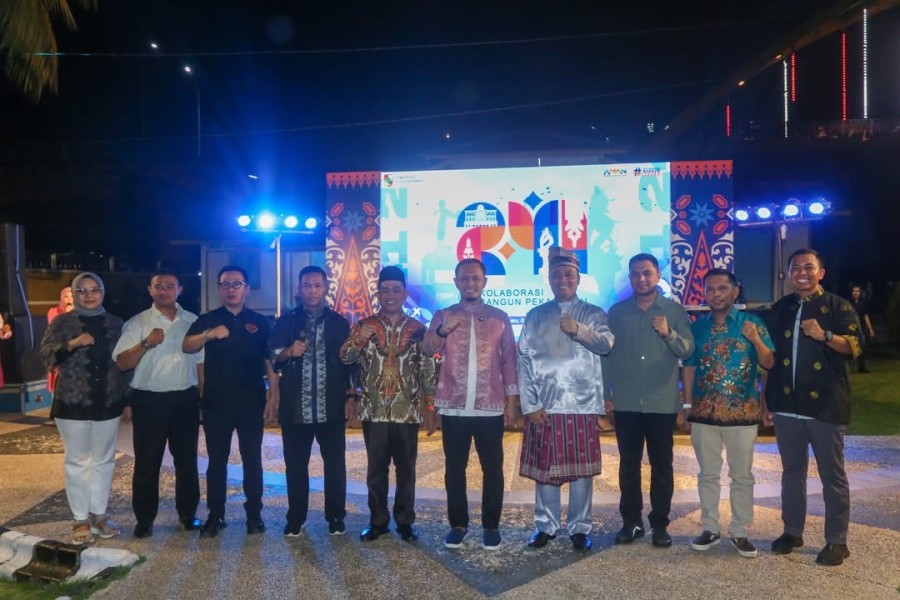 Wali Kota Agung Nugroho Luncurkan Logo Hari Jadi ke-241 Pekanbaru