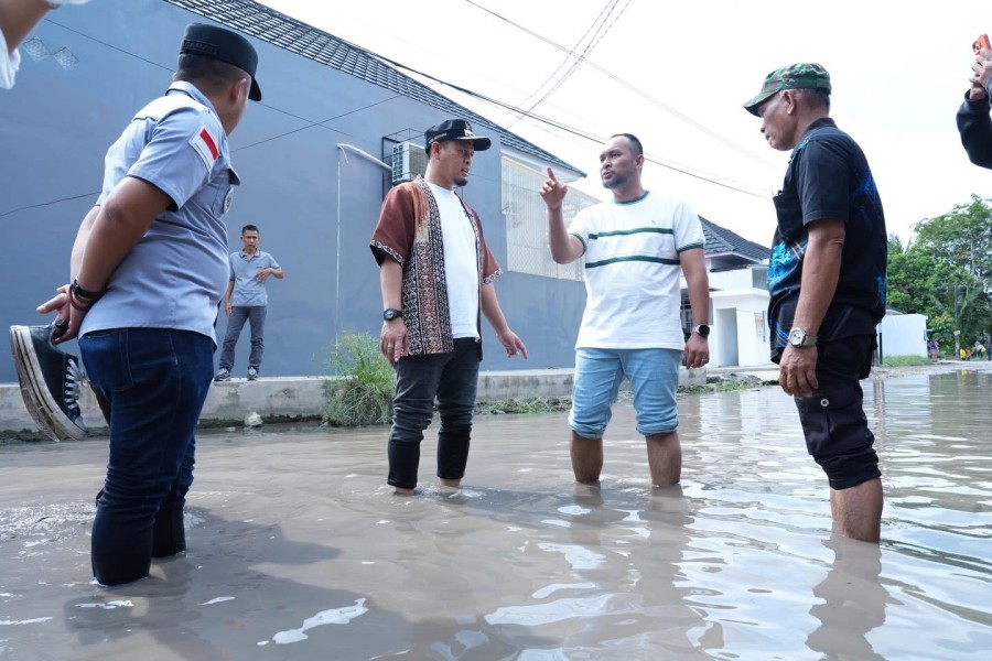 Atasi Banjir di Pekanbaru, Wako Harapkan Bantuan Provinsi dan Pusat