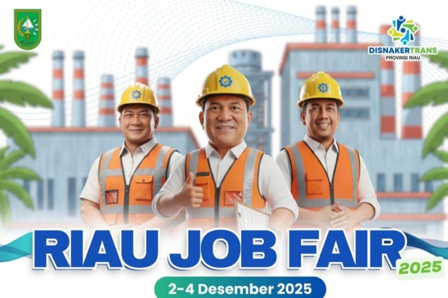Via Job Fair 2025, Pemprov Riau Targetkan Penurunan Pengangguran