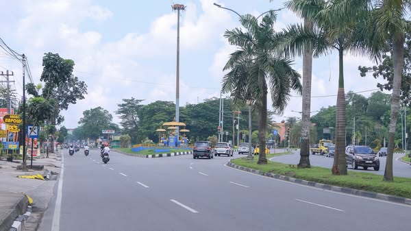 Penertiban Reklame Tuntas, Sudirman Pekanbaru Sudah Rapi dan Bersih