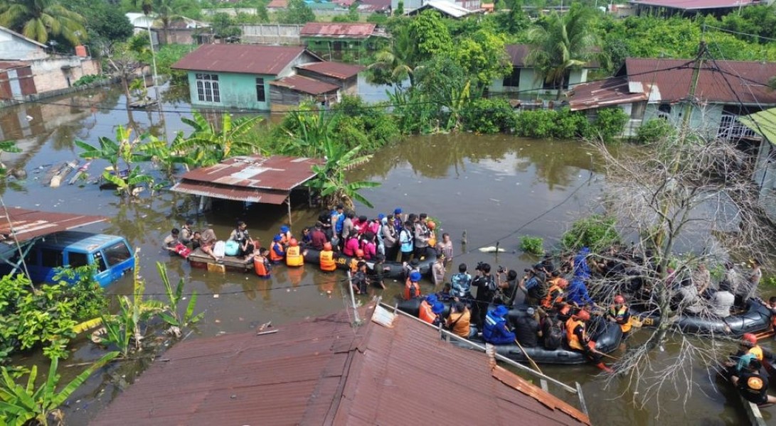 17.000 Warga Pekanbaru Terdampak Banjir