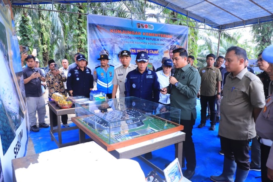 Pemerintah Pusat Apresiasi Kebijakan Pemko Pekanbaru Behani TPA II Muara Fajar