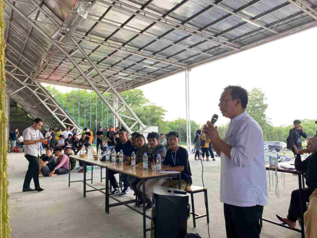 Buka Turnamen Futsal , Kadispora Pekanbaru Pesan Jadikan Ajang Silaturahmi