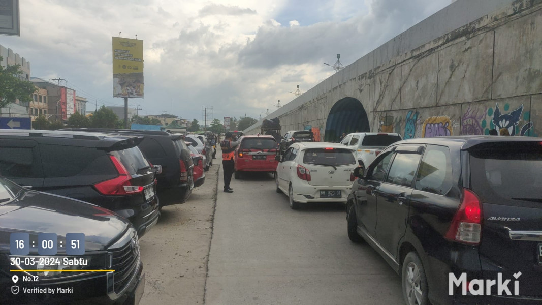 Antisipasi Kemacetan,Dishub Pekanbaru Awasi 3 Lokasi Parkir