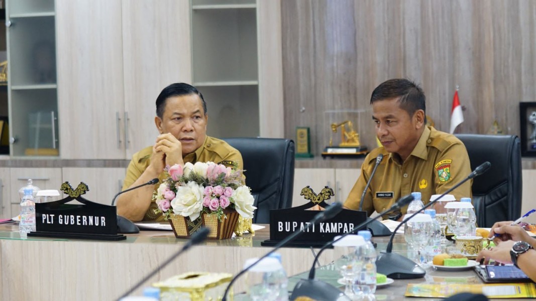 Pemprov Riau Akomodir Penyelesaian Jembatan Rumbio dan Pengembang Candi Muara Takus