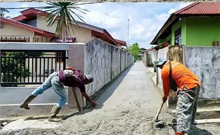 Dinas Perkim Pekanbaru Kembali Lanjutkan Program Padat Karya