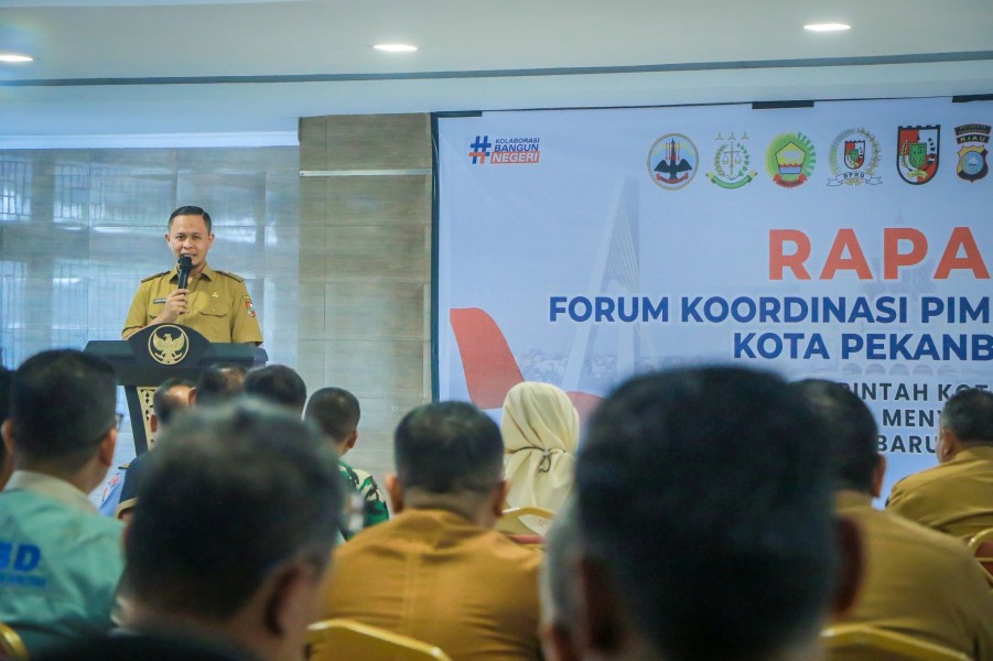 Forkompimda Pekanbaru Bahas Kesiapan Pekanbaru Sambut Nataru dan Pergantian Tahun