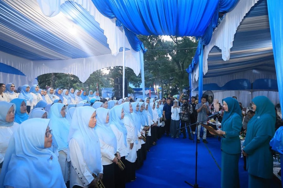 Pengukuhan 202 Ketua RT/RW dan 310 Ketua Dasa Wisma Perkuat Kelembagaan Masyarakat Tenayan Raya