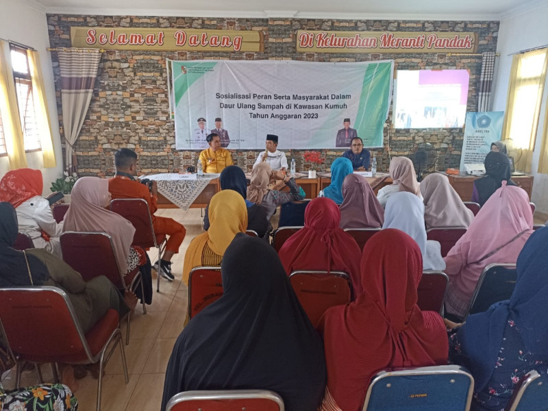 Dinas Perkim Pekanbaru Ajak Masyarakat Daur Ulang Sampah