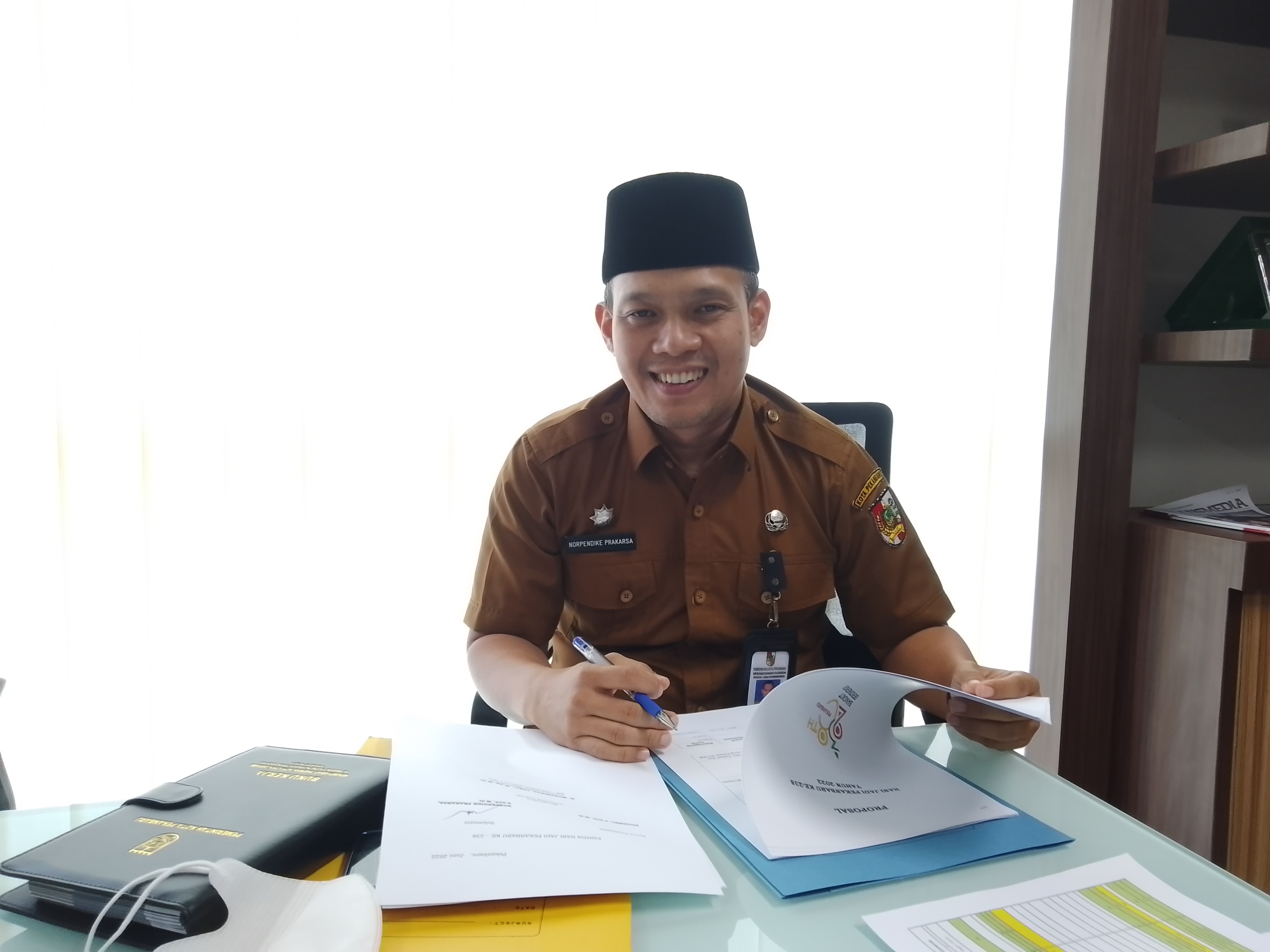 Meriahkan HUT Pekanbaru ke 238, ASN dan THL Wajib Pakai Baju Melayu