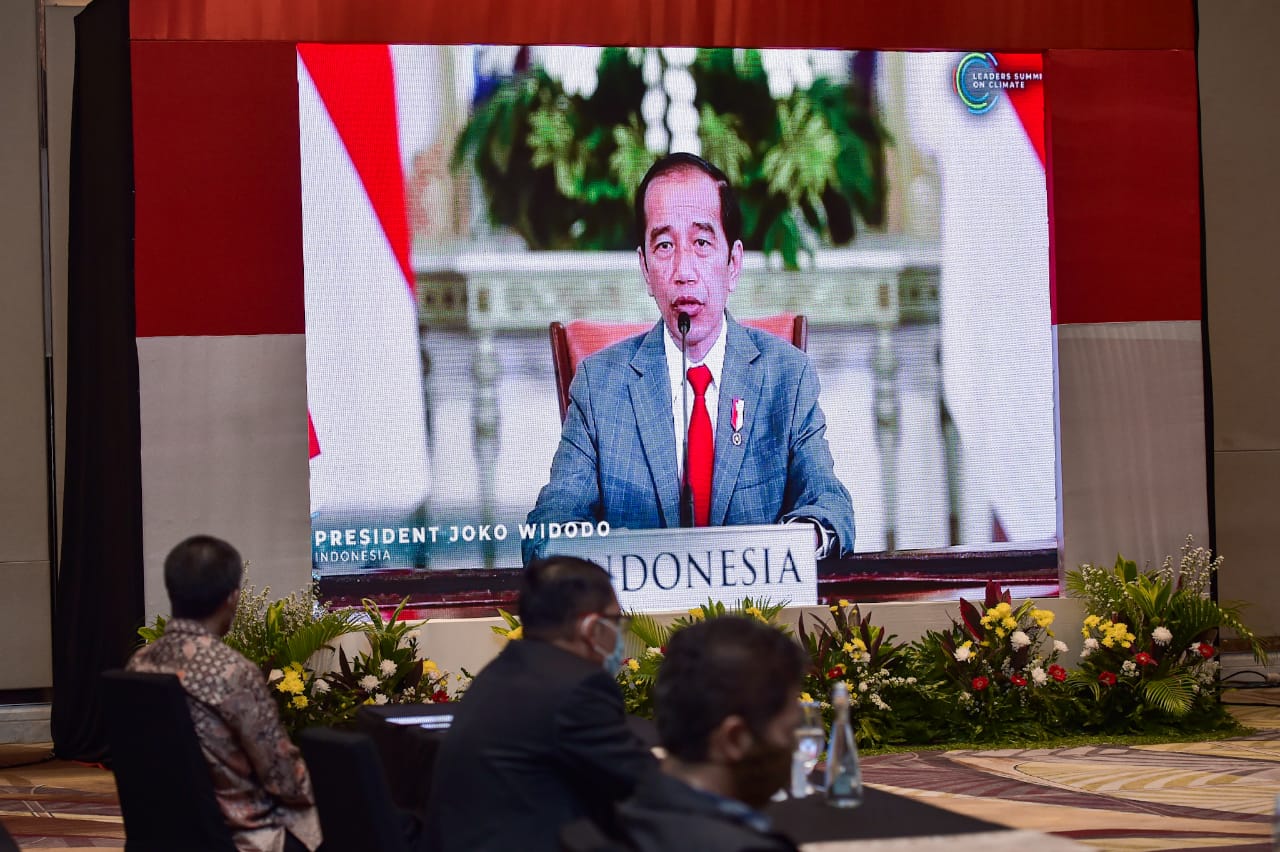 Presiden Jokowi Sampaikan Tiga Pandangan pada KTT Perubahan Iklim