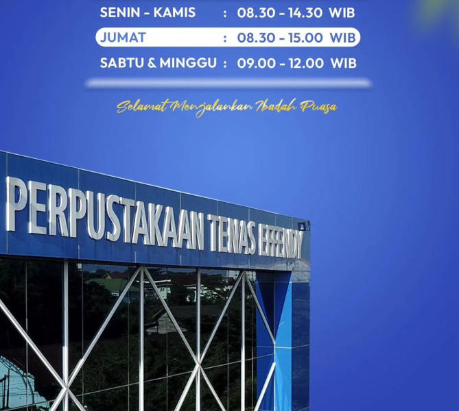 Selama Bulan Puasa, Pelayanan Perpustakaan Tenas Effendy Kota Pekanbaru Tetap Buka Seperti Biasa