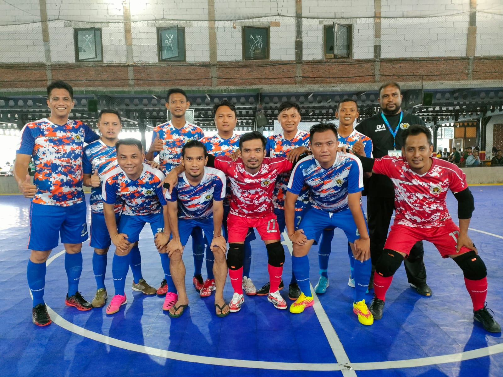 Bermain Sengit, Tim Futsal PWI Riau Kalahkan Sumsel 3-2