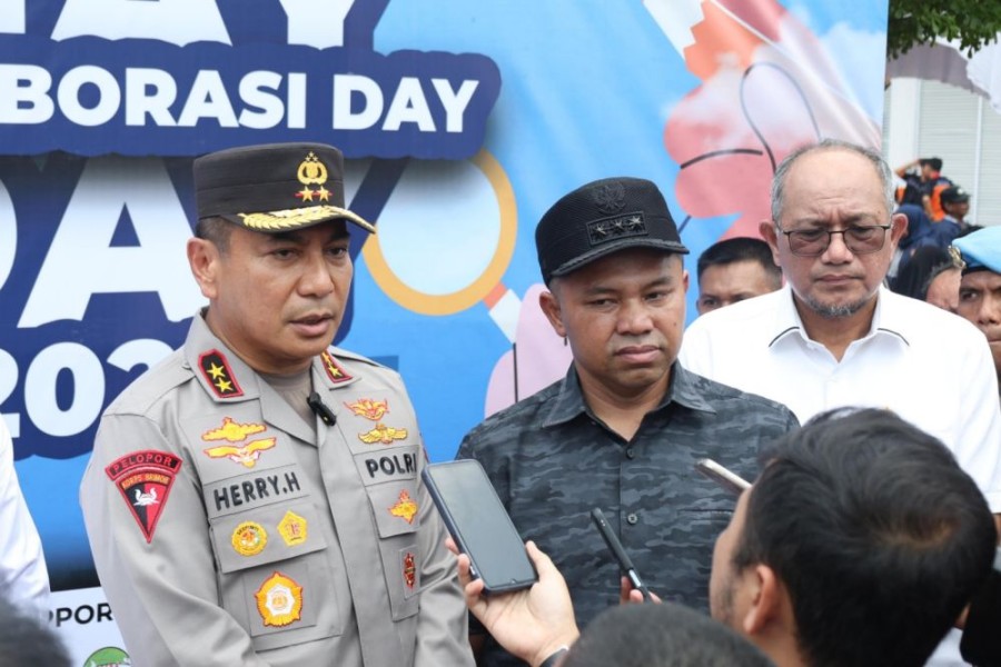 May Day 2025 di Riau,Kapolda Apresiasi Gubernur Riau Buka Ruang Aspirasi Seluas-luasnya