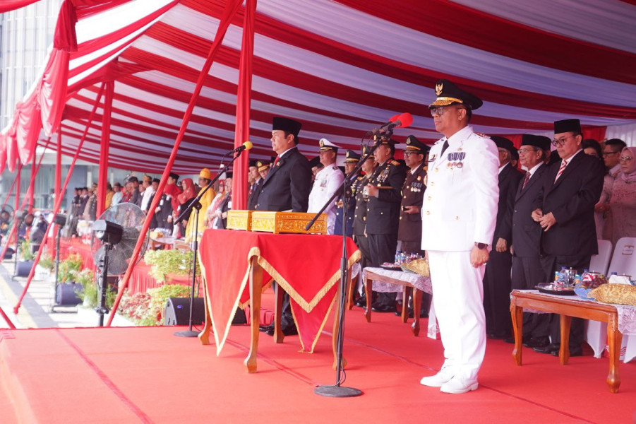 HUT Ke-79 RI, Pj Gubernur Riau Harap Jadi Pembangkit Semangat Kebangsaan