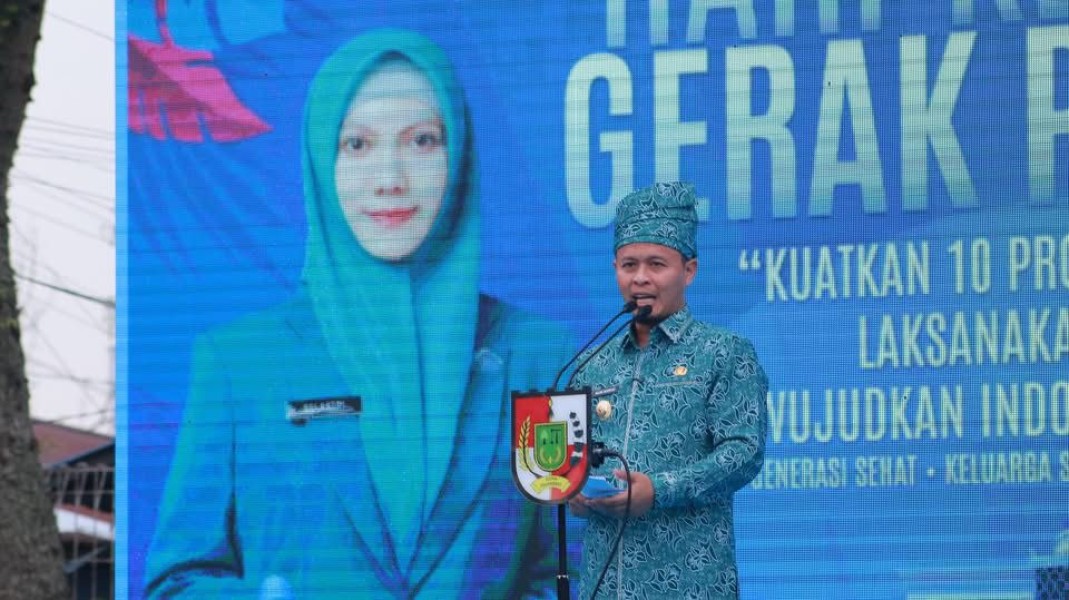 Hari Gerak PKK ke-54, Wali Kota Agung Dorong PKK Jadi Pelopor Kebersihan dan Wujudkan Zero Anak Putus Sekolah