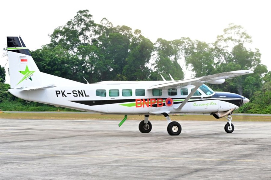 Pesawat Modifikasi Cuaca Segera Mendarat di Riau