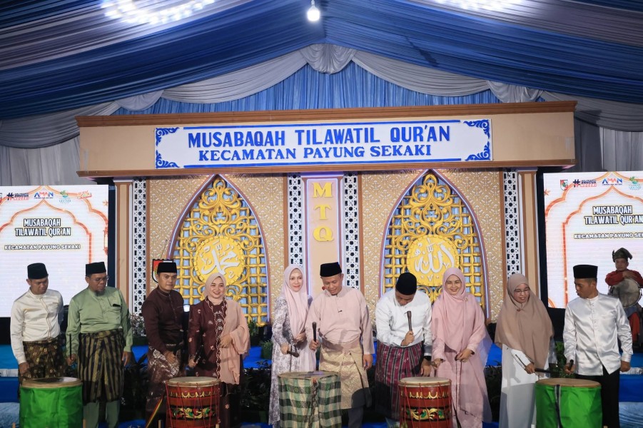 Buka MTQ Kecamatan Payung Sekaki, Wako Berharap MTQ Bisa Menjadi Syiar Islam
