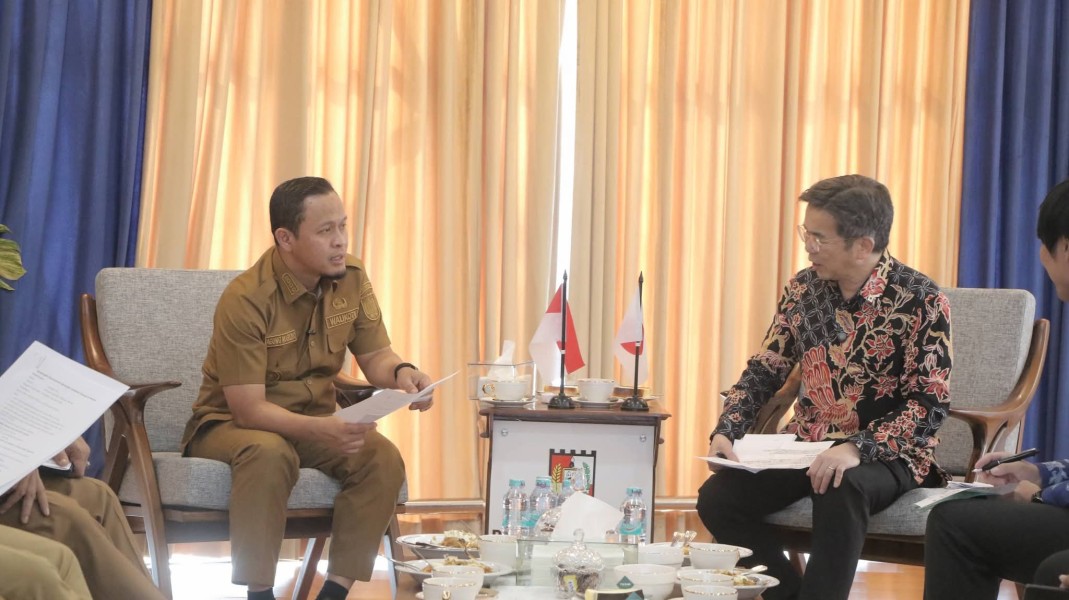 Wako Pekanbaru Terima Kunjungan Konjen Jepang