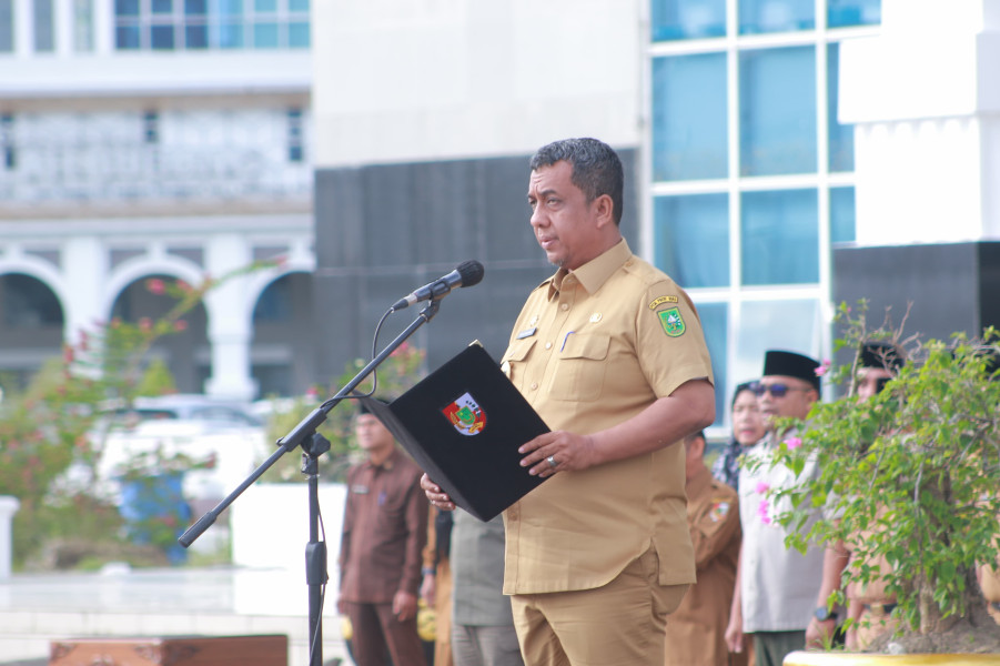 Apel Perdana Sebagai Pj Walikota, Roni Rakhmat Minta Pegawai Bekerja Seperti Biasa