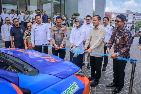 Gandeng BRK Syariah, Pemko Pekanbaru Launching Mobil Layanan NIB, NPWP Keliling