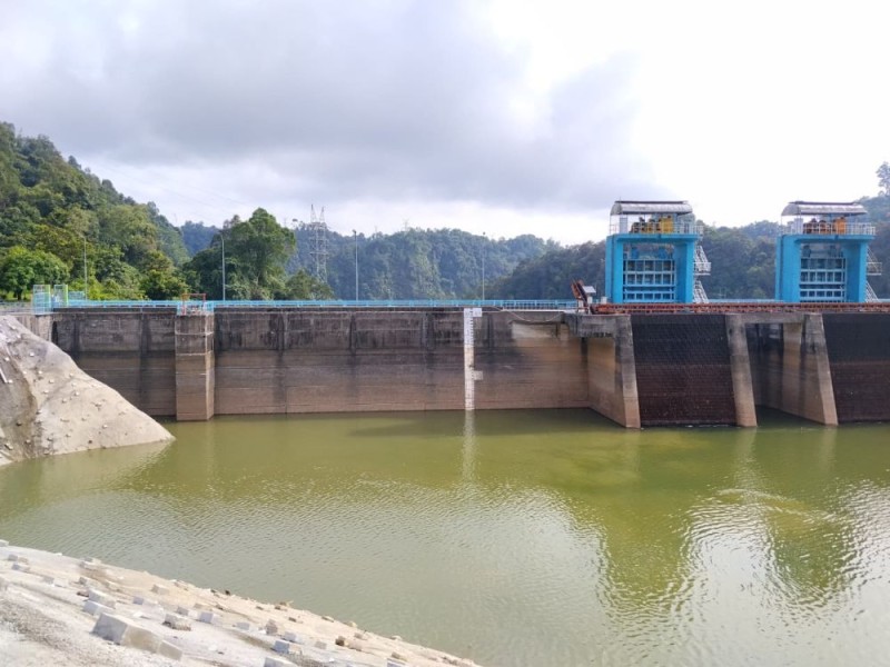 Elevasi Waduk Koto Panjang Kampar Turun, Saat Ini 76,70 Mdpl